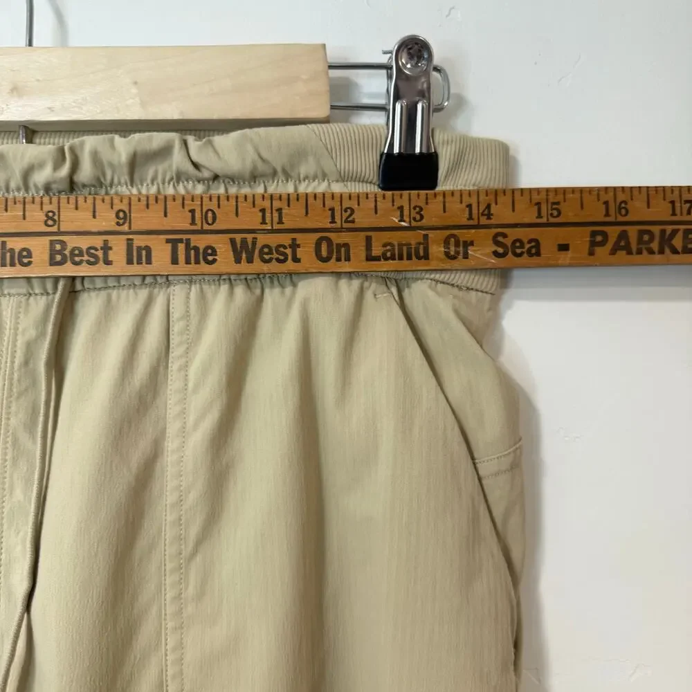 Lululemon Women's Beyond the Studio Crop Pants Trench Tan‎ 6 Swift Athleisure